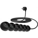 Connect IT prodlužovací kabel 230 V 6 zásuvek 5 m bez vypínače černá CES-1320-BK – Zbozi.Blesk.cz