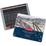 Derwent Tinted Charcoal sada tónovaných uhlů 24 ks – Zboží Dáma