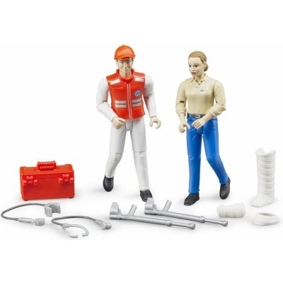 Bruder Bworld 62710 Záchranářský set – Zboží Mobilmania