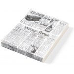 Hendi Pergamenový papír na hranolky a občerstvení, Novinový tisk, 500 ks., 250x350mm – Hledejceny.cz