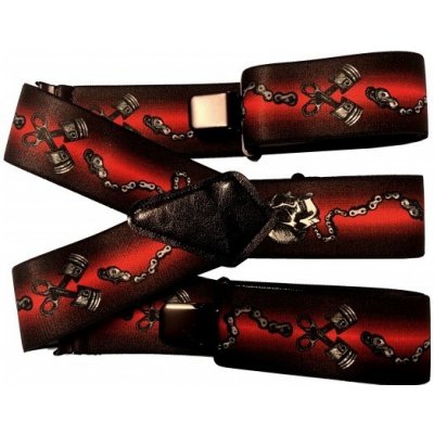 MH Motiv Technika black red – Zboží Dáma