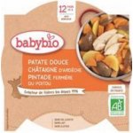 Babybio Sladké brambory s kaštanovým pyré a farmářskou perličkou 230 g – Sleviste.cz