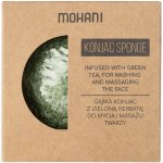 Mohani Konjac Sponge mycí konjaková houbička se zeleným čajem – Zboží Dáma