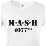 Bezvatriko.cz Canvas 0322 s potiskem MASH 4077 2 Bílá – Hledejceny.cz