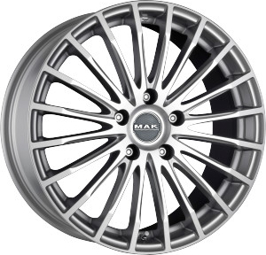 MAK Fatale 7x17 4x100 ET38 silver