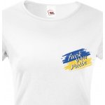 Bezvatriko.cz 1960 Dámské tričko Fuck you Putin Bílá – Zboží Dáma