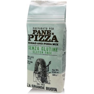 La Grande Ruota Bezlepková směs mouky na pizzu a chleba Pane Pizza 0,5 g – Zboží Dáma
