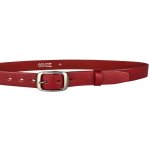 Penny Belts dámský kožený opasek 30-190-93 červený – Hledejceny.cz