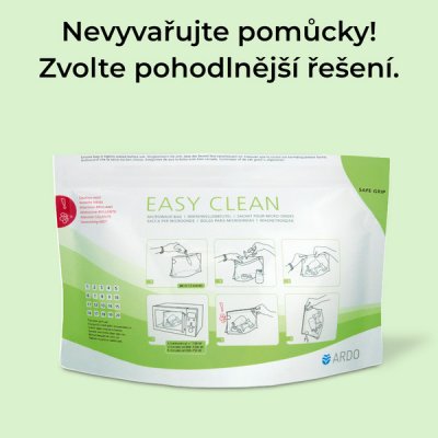 Ardo EasyClean sterilizační sáček do mikrovlnné trouby 5 ks od 249 Kč -  Heureka.cz