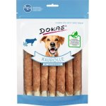 Dokas Tyčinky z Hovězí kůže obalené krůtím masem 190 g – Zboží Mobilmania