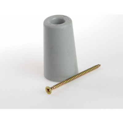 Texim Zarážka dveří se šroubem výška 65 mm ŠEDÁ Trelleborg – Zboží Dáma