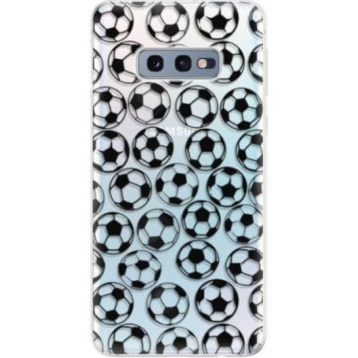 iSaprio Football pattern SAMSUNG GALAXY S10E černé