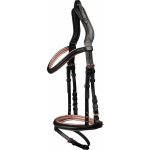 Waldhausen Uzdečka Island Rose černá rose zlatá – Zboží Mobilmania