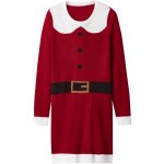 esmara Dámské vánoční úpletové šaty červená – Zbozi.Blesk.cz