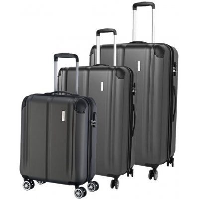 Travelite City 4w Anthracite L,M,S – Zboží Mobilmania