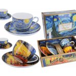 Carmani Šálek s podšálkem espresso Van Gogh 2 x 125 ml – Hledejceny.cz
