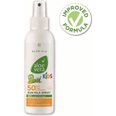 LR Aloe Vera Kids Sun SPF50 opalovací mléko spray 150 ml – Zbozi.Blesk.cz