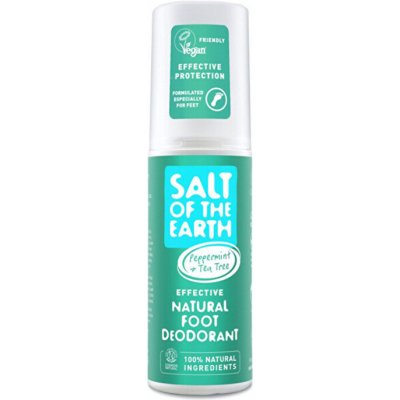 Foot Deo Spray PEPPERMINT + TEA TREE 100 ml Salt of the Earth