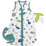 SLUMBERSAC MUŠELÍNOVÝ EXTRA TENKÝ LETNÍ dětský spací pytel Dinosauři – Hledejceny.cz