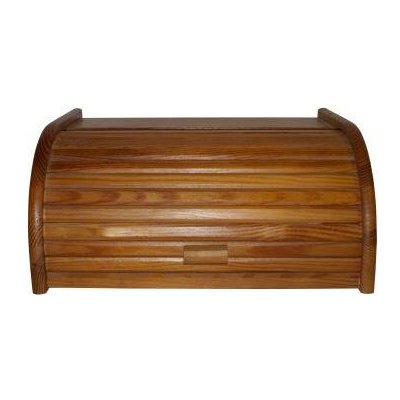 STREFA s.r.o. Chlebovka 39x28x18cm dřevěná světlý ořech – Sleviste.cz