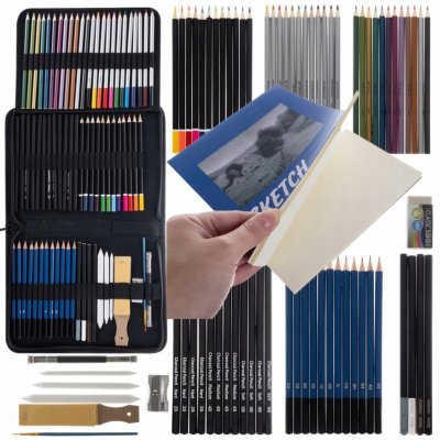 Malatec 19178 Sada na malování a skicování 72 ks – Hledejceny.cz