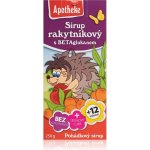 Apotheke Sirup dětský rakytníkový s betaglukanem 250 g – Hledejceny.cz