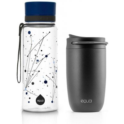 EQUA Cup Black 300 ml + Universe 600 ml – Zboží Mobilmania