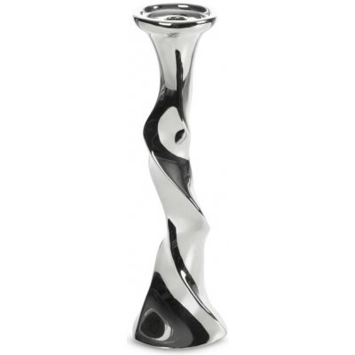 Svícen JOLY3 01 stříbrný (2ks) – Zboží Dáma