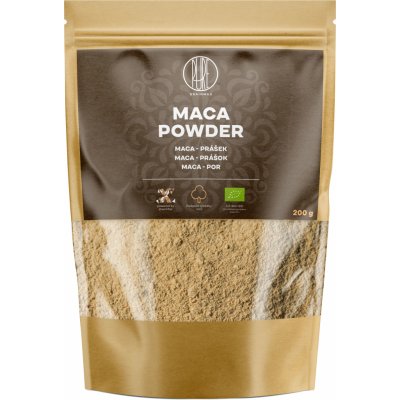 BrainMax Pure Maca černá BIO prášek 200 g – Hledejceny.cz