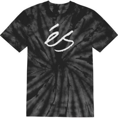 ÉS SCRIPT TYE DYE Tee Black