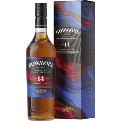 Bowmore 14y Bordeaux Cask Finish 43% 0,7 l (karton) – Hledejceny.cz