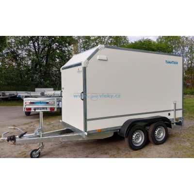 TOMPLAN Skříňový překližkový přívěs TFDS 300.00 2700kg aero – Zboží Mobilmania