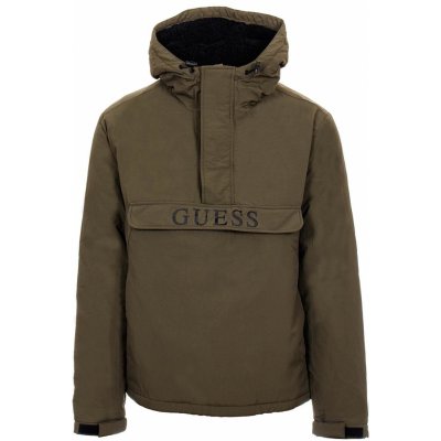 Guess pánská bunda klokanka Task khaki zelená