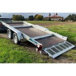 Trigano/Lider Přepravník aut a bagrů Lider 4,5x1,9 3500kg hydr. sklopný