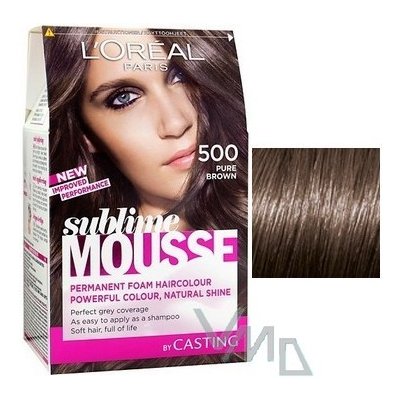 L'Oréal Sublime Mousse 500 pravá hnědá barva na vlasy od 139 Kč - Heureka.cz