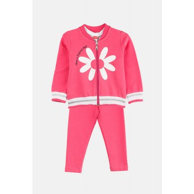 Joyce Dívčí souprava s legínami 3-set "DAISY TRIO"/Růžová: – Hledejceny.cz