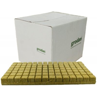 Grodan rockwool sadbovací kostky 36 x 36 x 40 mm s dírou 2940 KS – Zboží Mobilmania