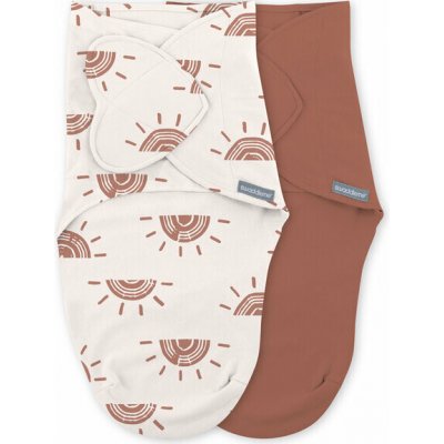 INGENUITY Zavinovačka SwaddleMe Ulitka bavlna Rising sun 2ks – Zboží Mobilmania
