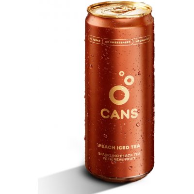 Cans Ledový čaj broskev 330 ml – Zbozi.Blesk.cz