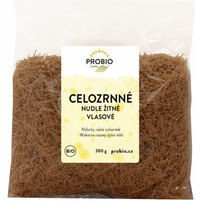 Bioharmonie Nudle žitné celozrnné vlasové Bio 300 g – Zboží Mobilmania