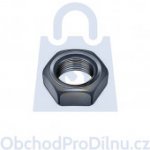 Matice šestihranná nízká s jemným závitem, DIN 439B, zinek černý M8 x 1, balení 1 ks – Sleviste.cz