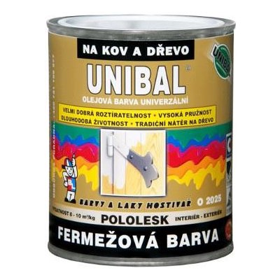 Unibal O2025 fermež napouštěcí 1 kg červenohnědá – Zbozi.Blesk.cz