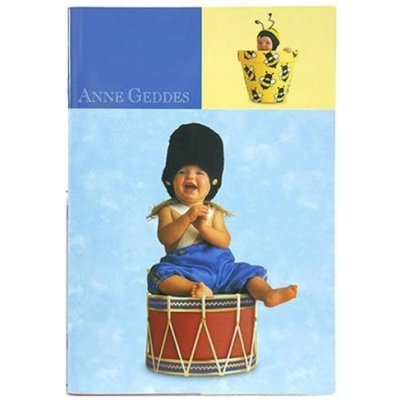 Anne Geddes Sešit A4 čtverečky Contrast bubeník