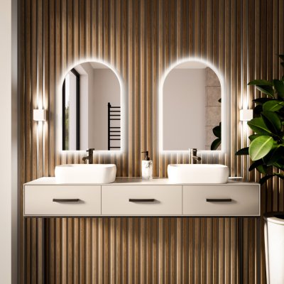 Baltica Design Tiny Border Pastille Cut 60x140 cm bílá 5904107926384 – Hledejceny.cz