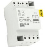 ELK TRAFO ZVONK. ZTR-15-12 4-8-12V,15VA,2M – Hledejceny.cz