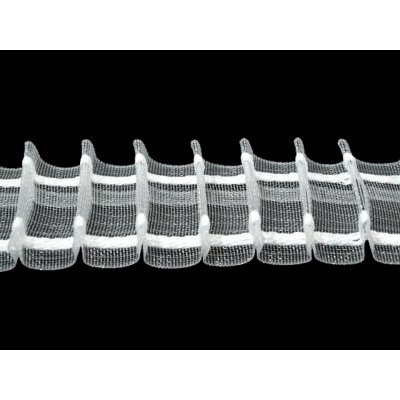 Záclonovka tužkové řasení - různé šíře Varianta: transparent, Šíře: 25 mm – Zbozi.Blesk.cz