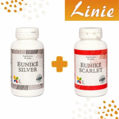 Eunike Silver 60 tablet + EUNIKE SCARLET 90 tablet – Hledejceny.cz