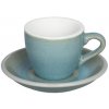 Hrnek a šálek Loveramics Egg Espresso Cup and Saucer Ice Blue 80 ml