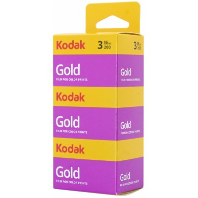 Kodak Gold 200 135/36 (3ks) – Zboží Mobilmania