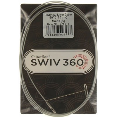 ChiaoGoo SWIV360 Silver Cable S 125cm – Hledejceny.cz